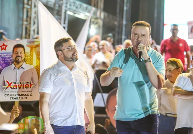 Fábio Novo e Paulo Mácio, candidatos a prefeito e vice