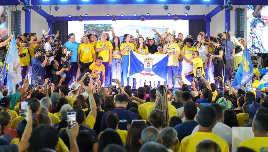 Familiares dos candidatos estiveram presentes