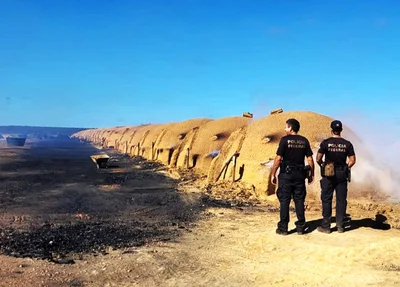 Fiscalização da Polícia Federal de Caxias-MA