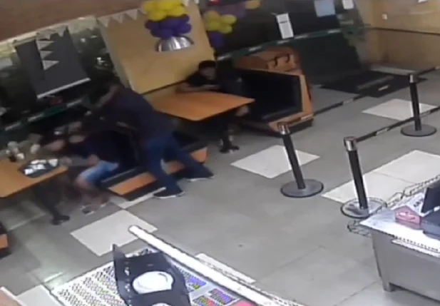 Flagrante do assassinato do líder do PCC em Porto Velho