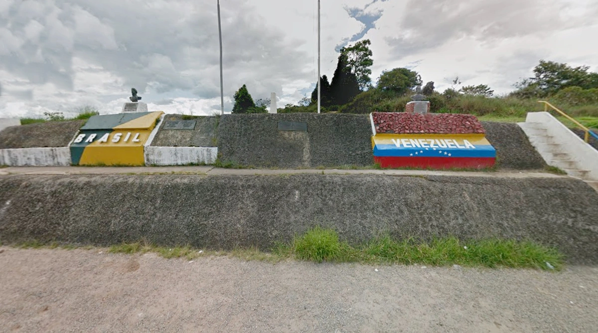 Fronteira entre Brasil e Venezuela