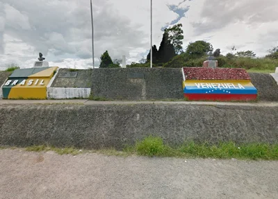 Fronteira entre Brasil e Venezuela