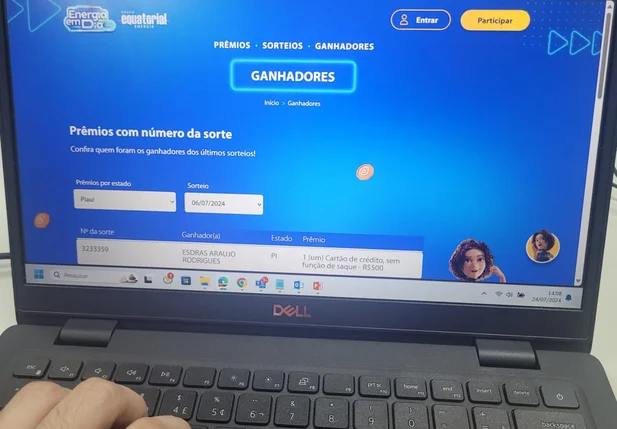 ganhadores da promoção energia em dia