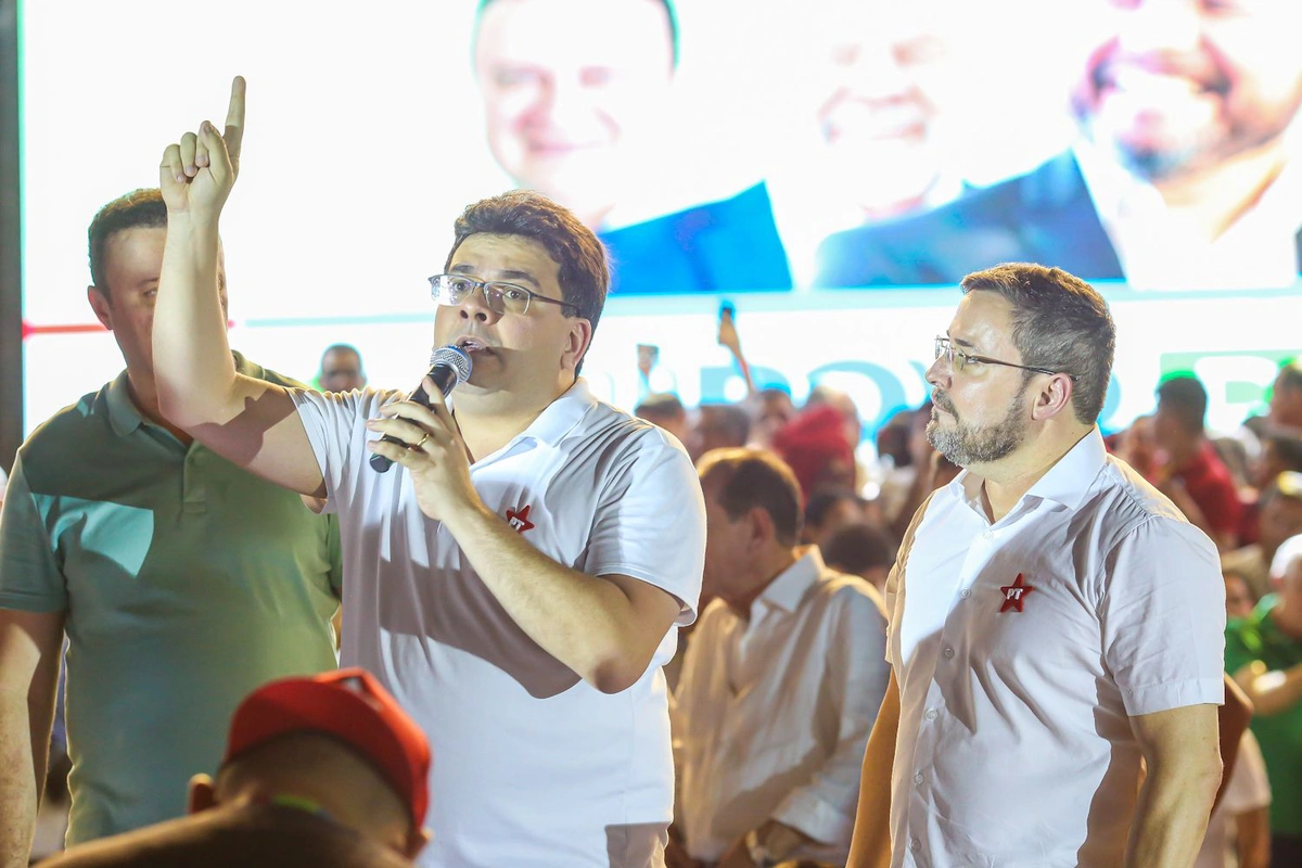 Governador Rafael Fonteles e Fábio Novo