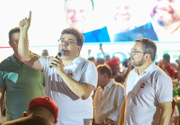 Governador Rafael Fonteles e Fábio Novo