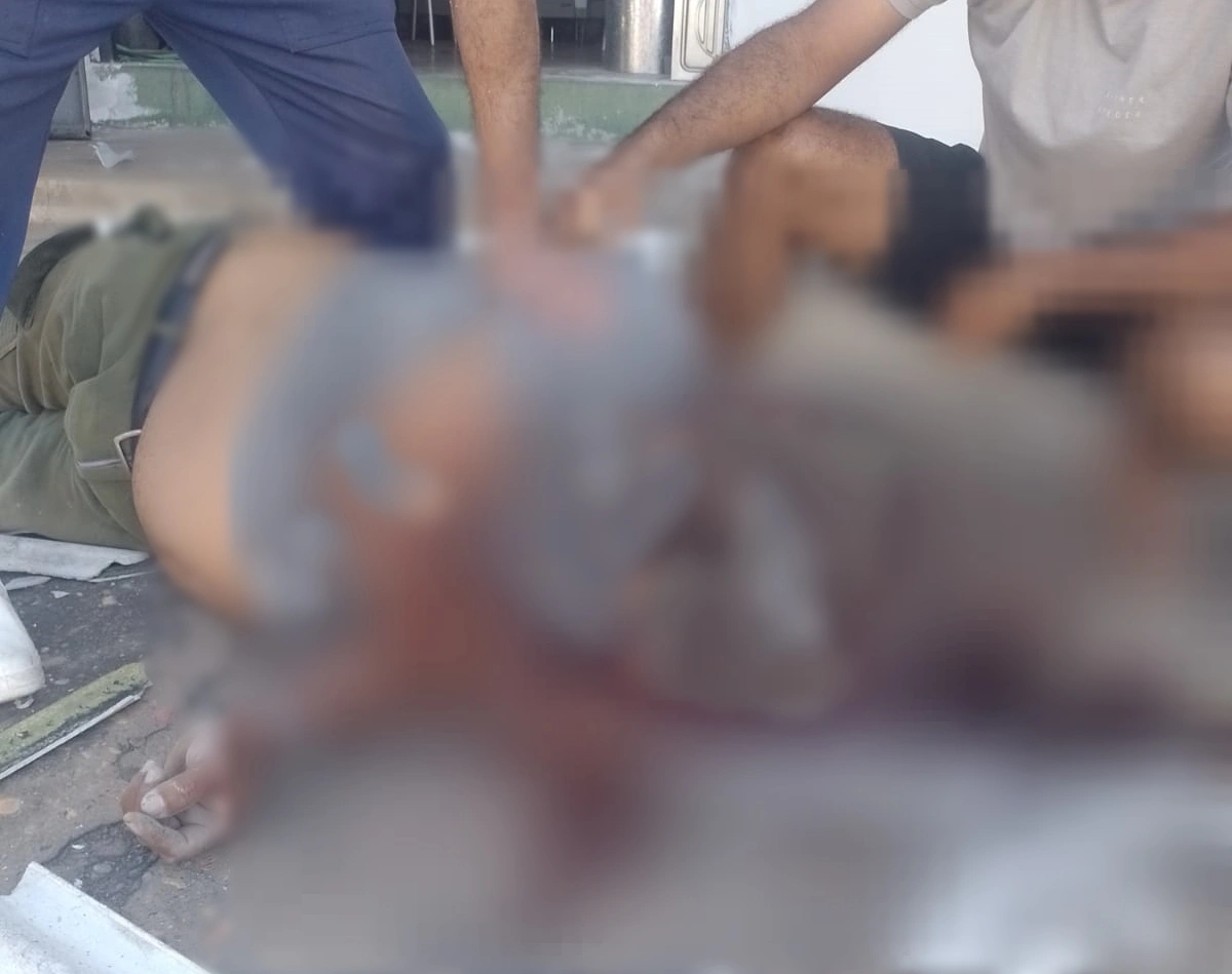 Homem despencou de uma altura de quase 3 metros