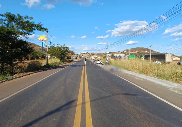 Homem morreu após cair de moto em Picos