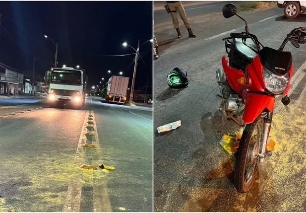 Idosa é atropelada na BR 343 em Picos