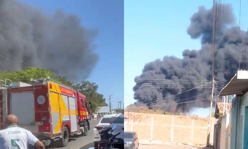Incêndio na Santa Maria da Codipi