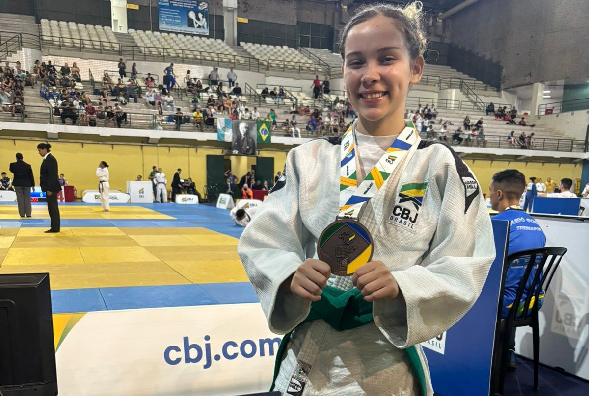 Jeissiara Vidal, atleta piauiense de judô