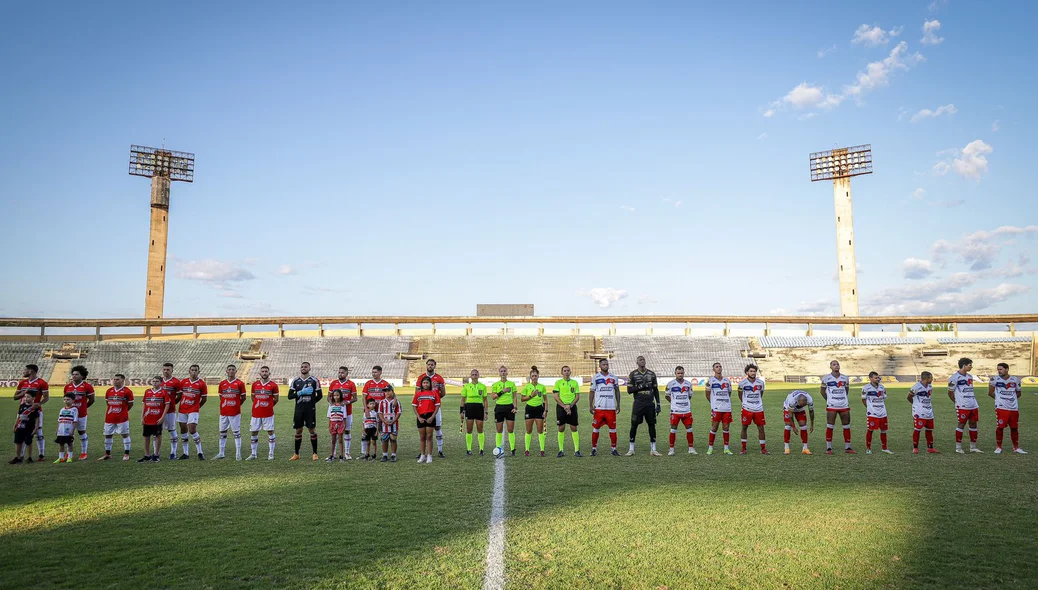 Jogo pela Série D do Brasileirão aconteceu no Albertão