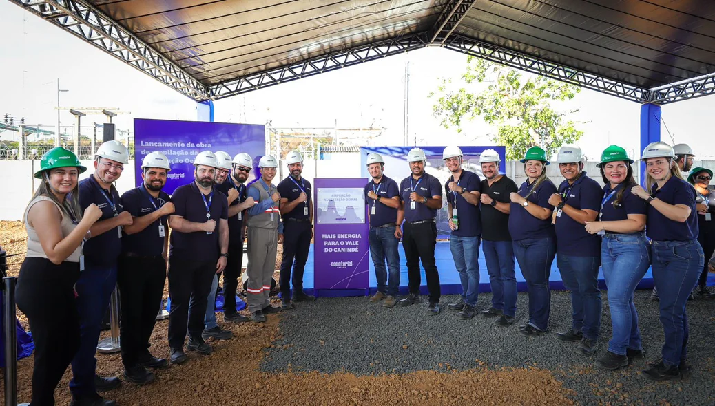 Lançamento da obra de ampliação da Subestação Oeiras