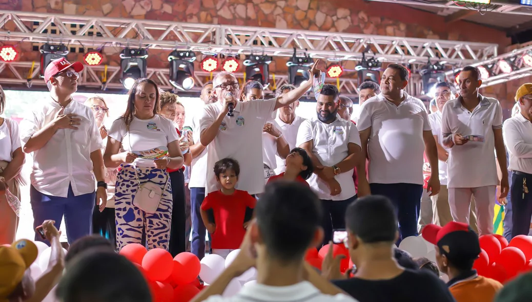 Lançamento de chapa em Itaueira