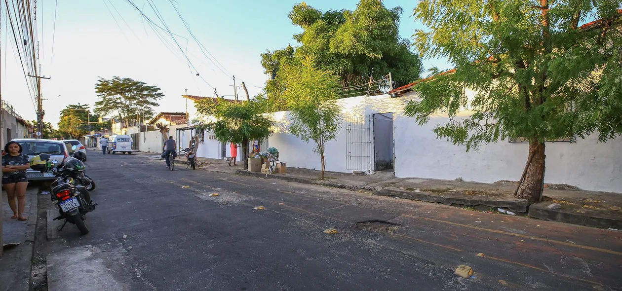 Local onde ocorreu o feminicídio contra Maria Luiza da Silva Oliveira