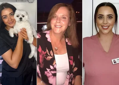 Louise Hunt, Carol Hunt e Hannah Hunt