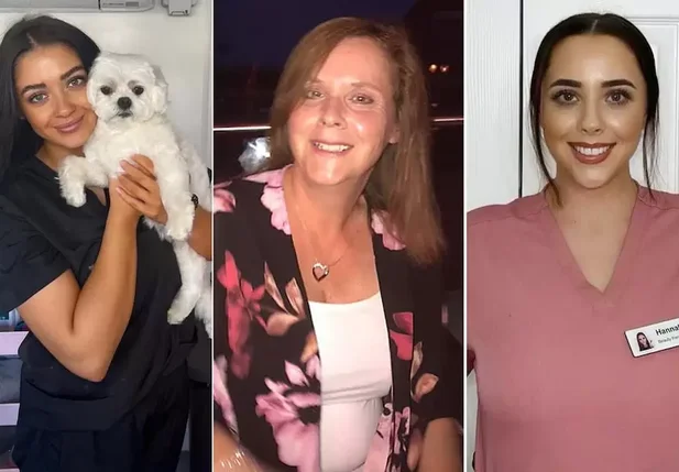 Louise Hunt, Carol Hunt e Hannah Hunt