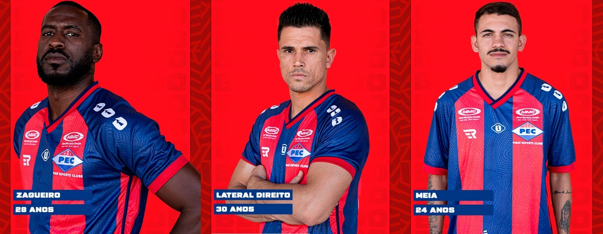 Luís Felipe, Emerson Silva e Andrey
