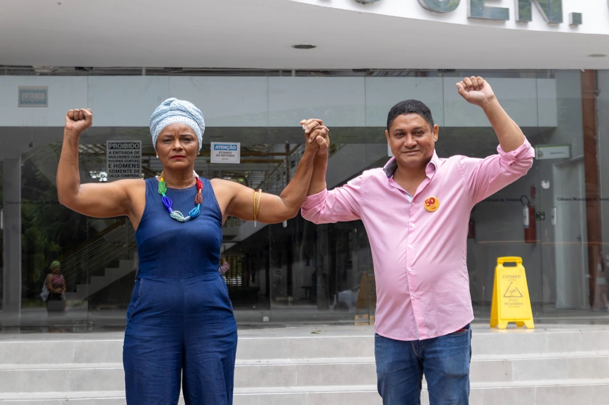 Maria Lúcia e Francinaldo Leão