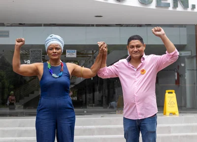 Maria Lúcia e Francinaldo Leão