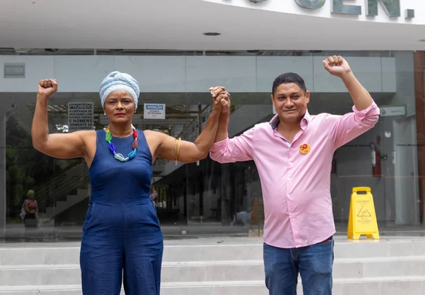 Maria Lúcia e Francinaldo Leão