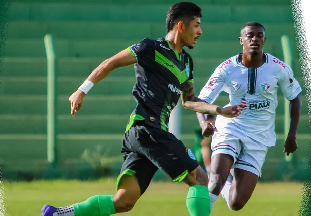 Mesmo com um a mais, Fluminense-PI empata com o Tocantinópolis