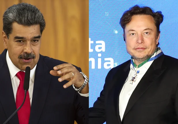 Nicolás Maduro e Elon Musk