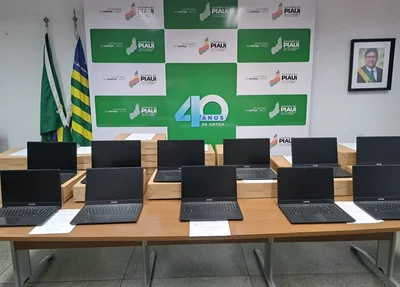 Notebooks destinados ao aprimoramento das atividades educacionais nas unidades penais do estado.