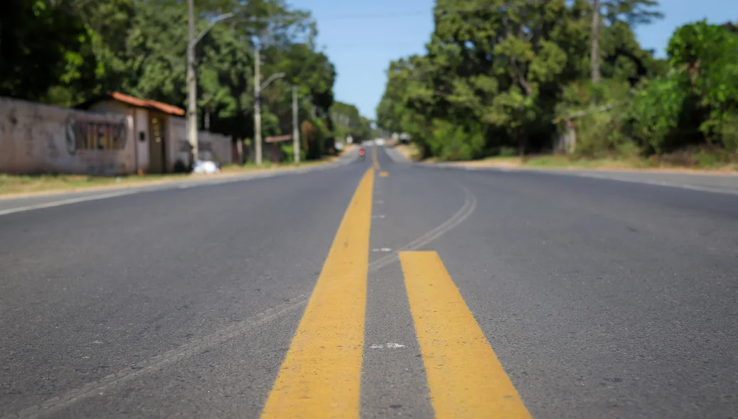 Nova pavimentação da Avenida Camilo Filho