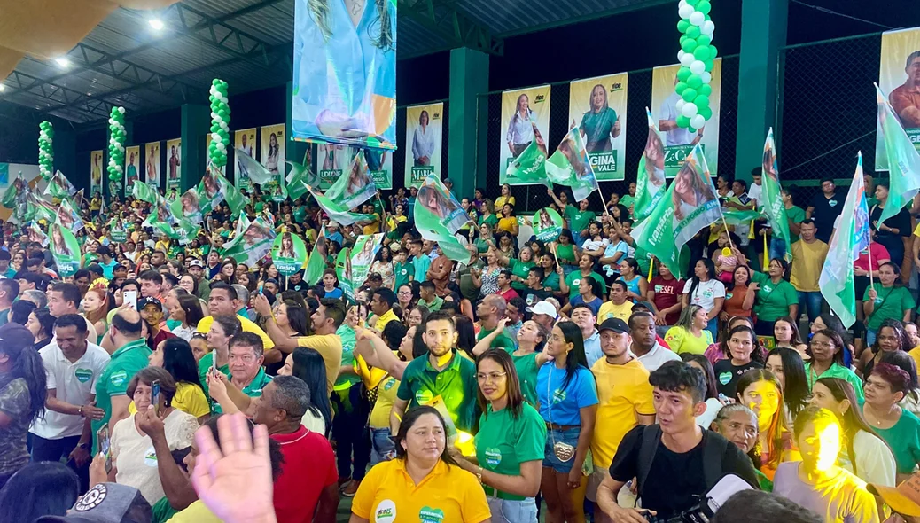 O local do evento esteve lotado