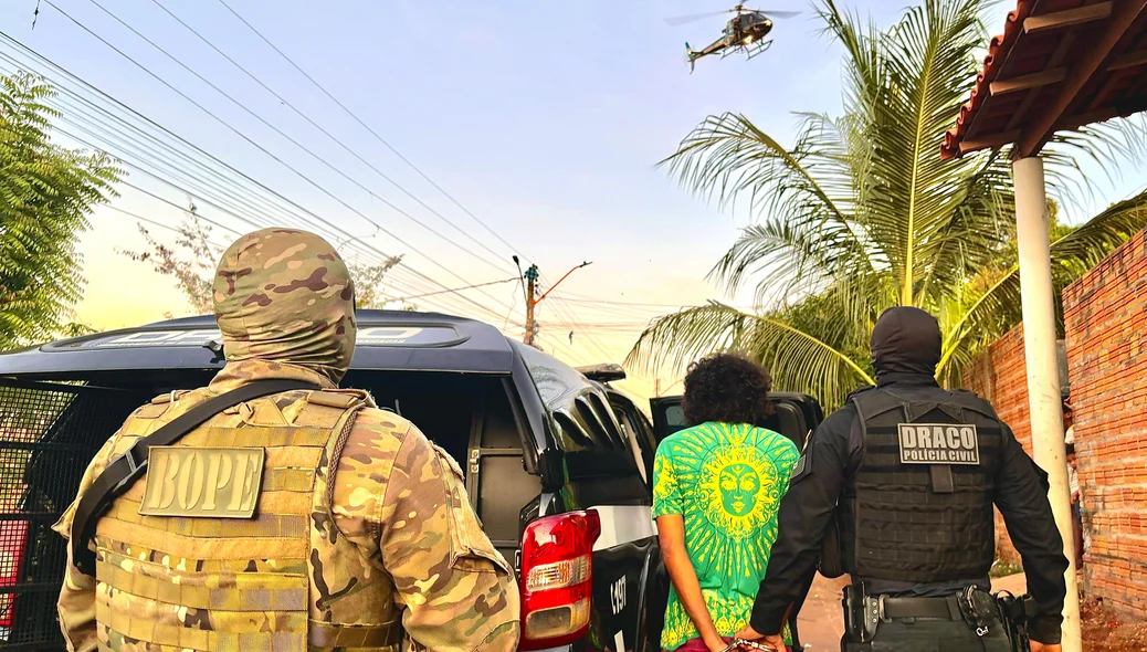 Operação DRACO 137 com mandados cumpridos em Teresina
