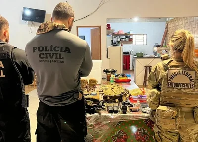 Operação para prender traficante mais procurado do Sul Fluminense contou com a Polícia Federal e a Polícia Civil