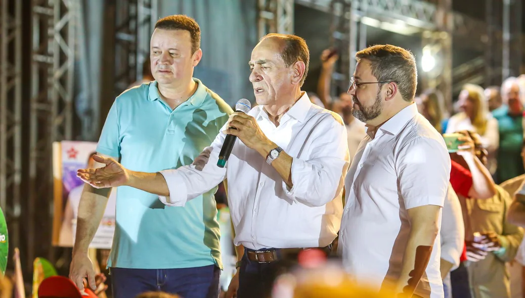 Paulo Márcio, Marcelo Castro e Fábio Novo