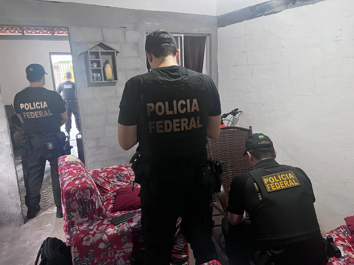 PF durante cumprimento de mandado de busca e apreensão