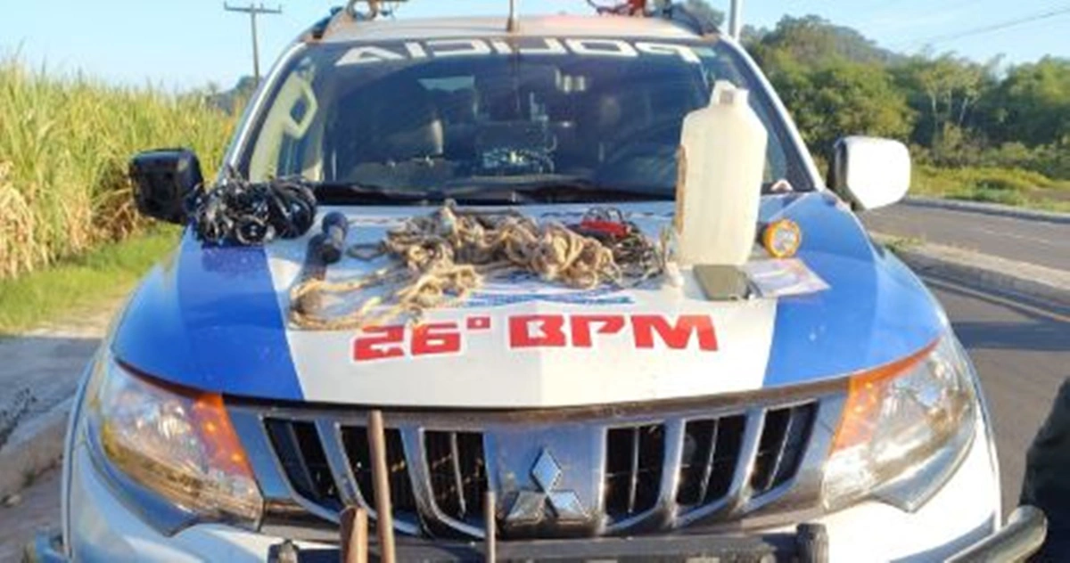 Polícia Militar prendeu grupo suspeito de furtos de animais em União
