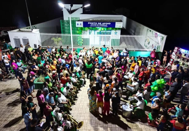 Ponto de Apoio à saúde é entregue à comunidade Jacaré da Vermelha