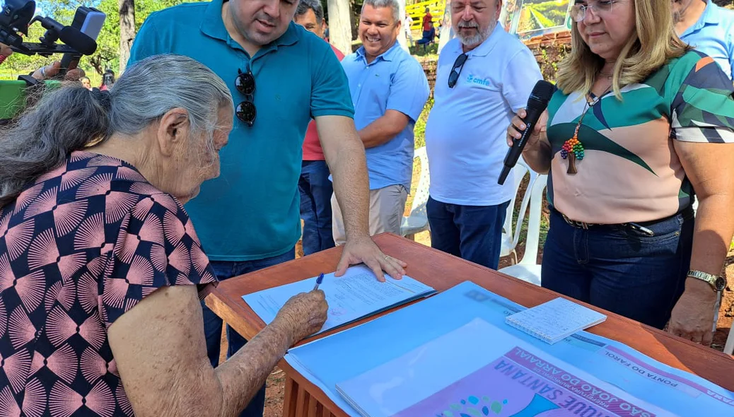 Prefeita Vilma Lima anuncia construção de parque ambiental