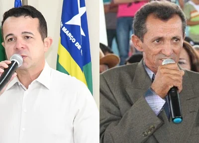Prefeito Naerton Moura e Valdir Florêncio
