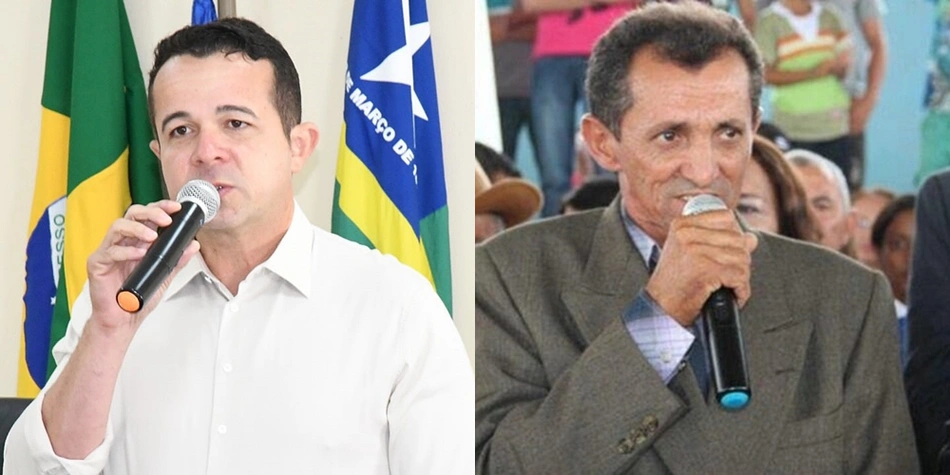 Prefeito Naerton Moura e Valdir Florêncio