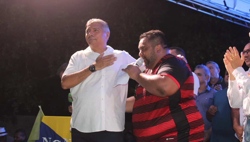 Prefeito Zé Henrique na convenção