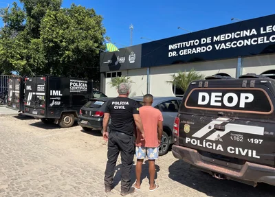 Preso conduzido pelos policiais civis