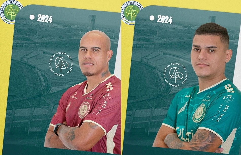 Primeiros reforços do Atlético-PI para o Piauiense Série B 2024