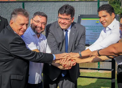 Rafael Fonteles entrega reforma das obras da galeria da BR 343