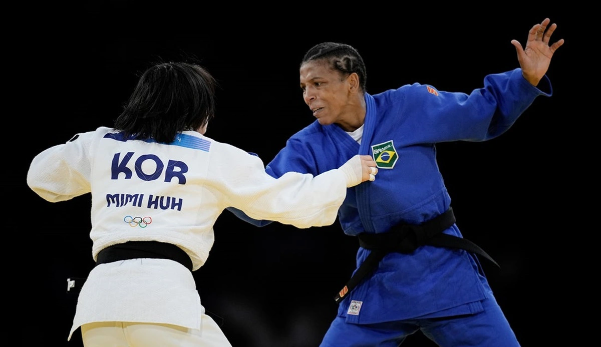 Rafaela Silva perdeu para a sul-coreana Mimi