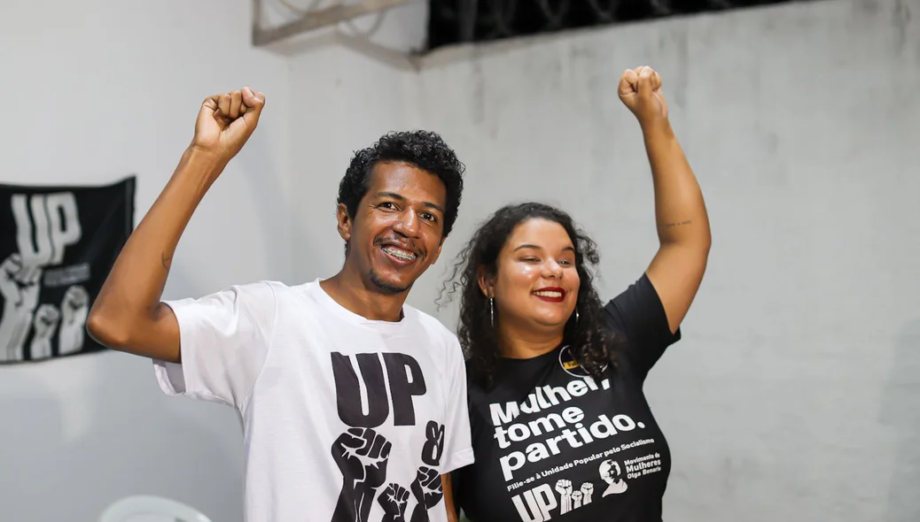 Santiago Belizário e Dara Neto