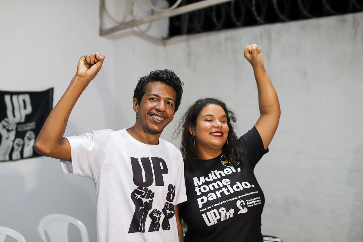 Santiago Belizário e Dara Neto