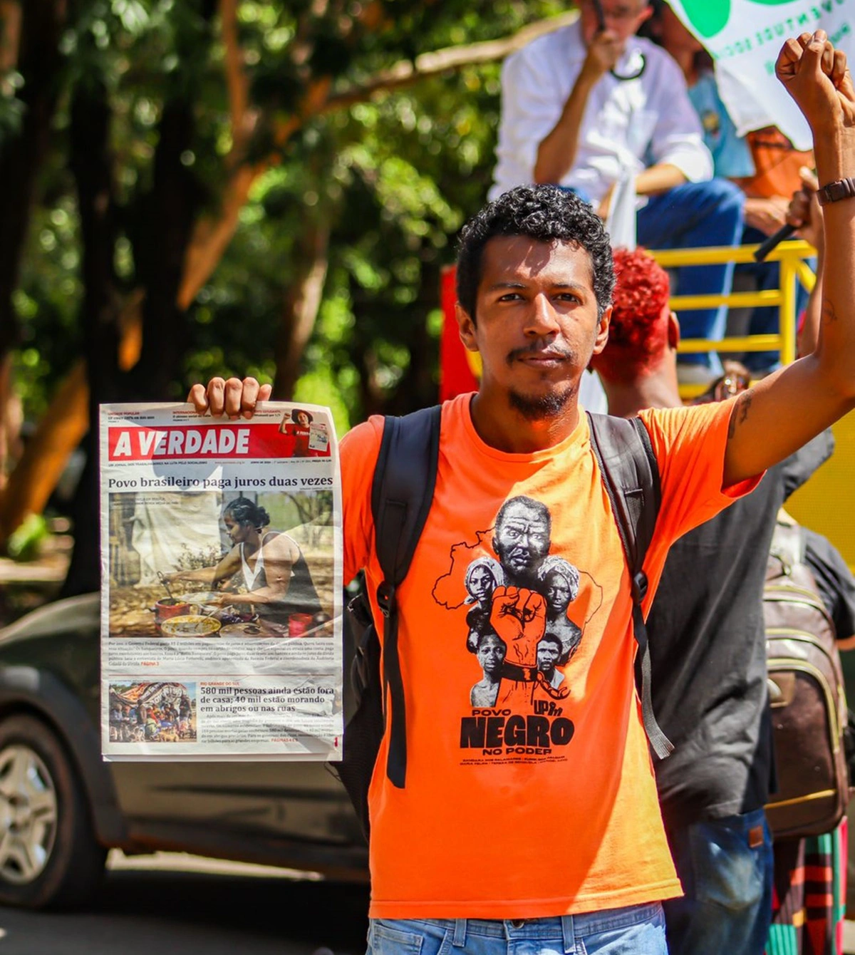 Santiago Belizário, pré-candidato a prefeito de Teresina pelo Unidade Popular