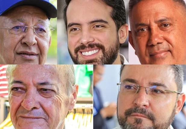 Sílvio Mendes, Fábio Novo, Dr. Pessoa, Tonny Kerley e Telsírio Alencar