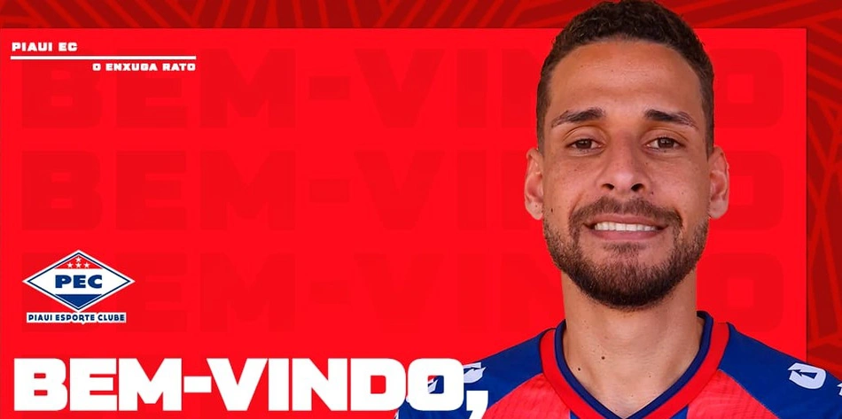 Tarcísio Lima, atacante do Piauí para o Campeonato Piauiense Série B