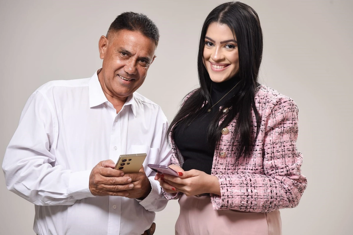 Telsírio Alencar e Juliana Macedo, candidatos a prefeito e vice-prefeita de Teresina