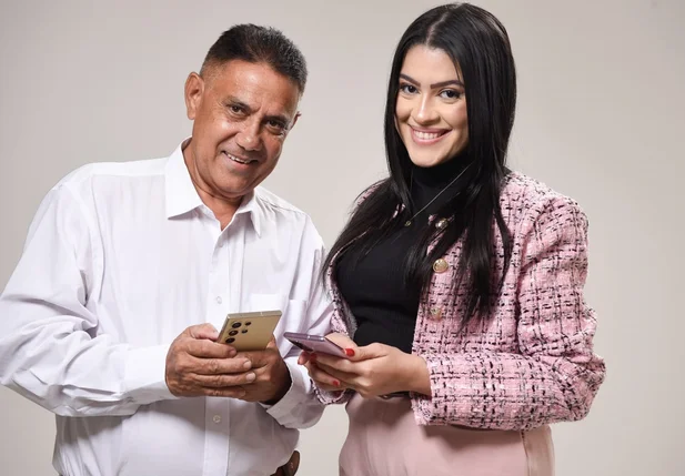 Telsírio Alencar e Juliana Macedo, candidatos a prefeito e vice-prefeita de Teresina